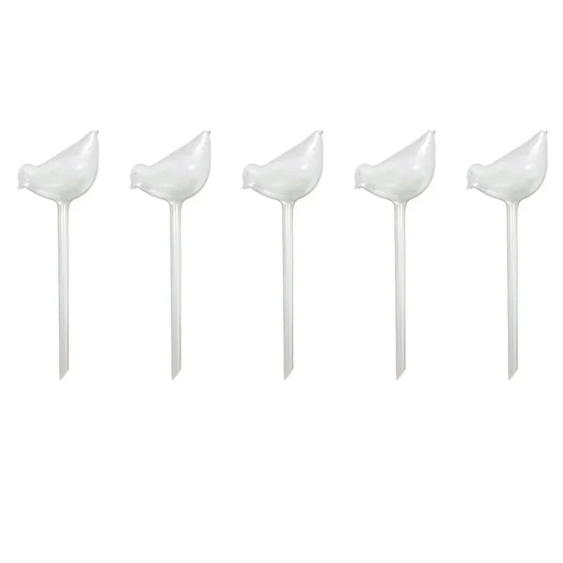 Bombilla Automática de Riego para Plantas – Diseño Fantasía en Forma de Pájaro