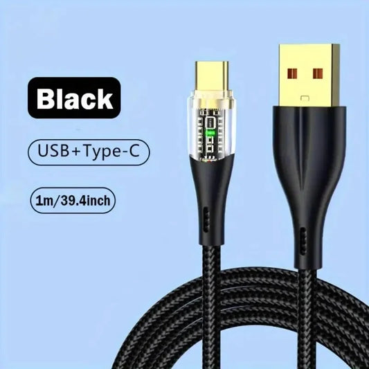 Cable USB a Tipo C 120W – Carga Súper Rápida y Transferencia de Datos