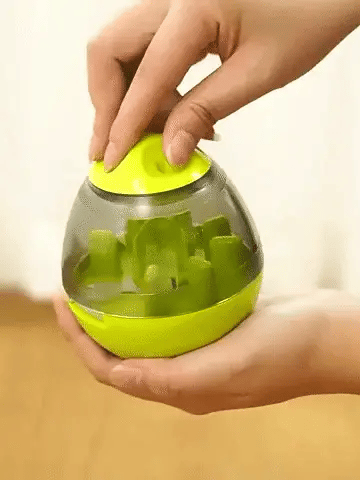Juguete Interactivo Dispensador de Comida para Perros Antiestrés Ajustable