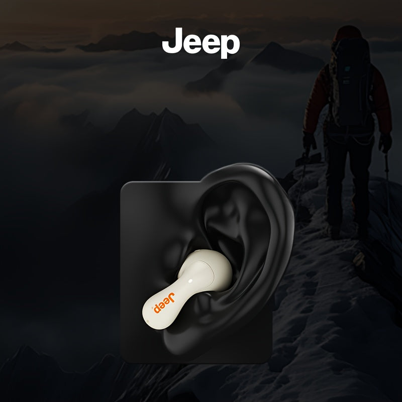 Jeep EW121 TWS | Audífonos Bluetooth con Control Táctil, Sonido HD y Estuche de Carga USB-C – Ideales para Gaming y Música