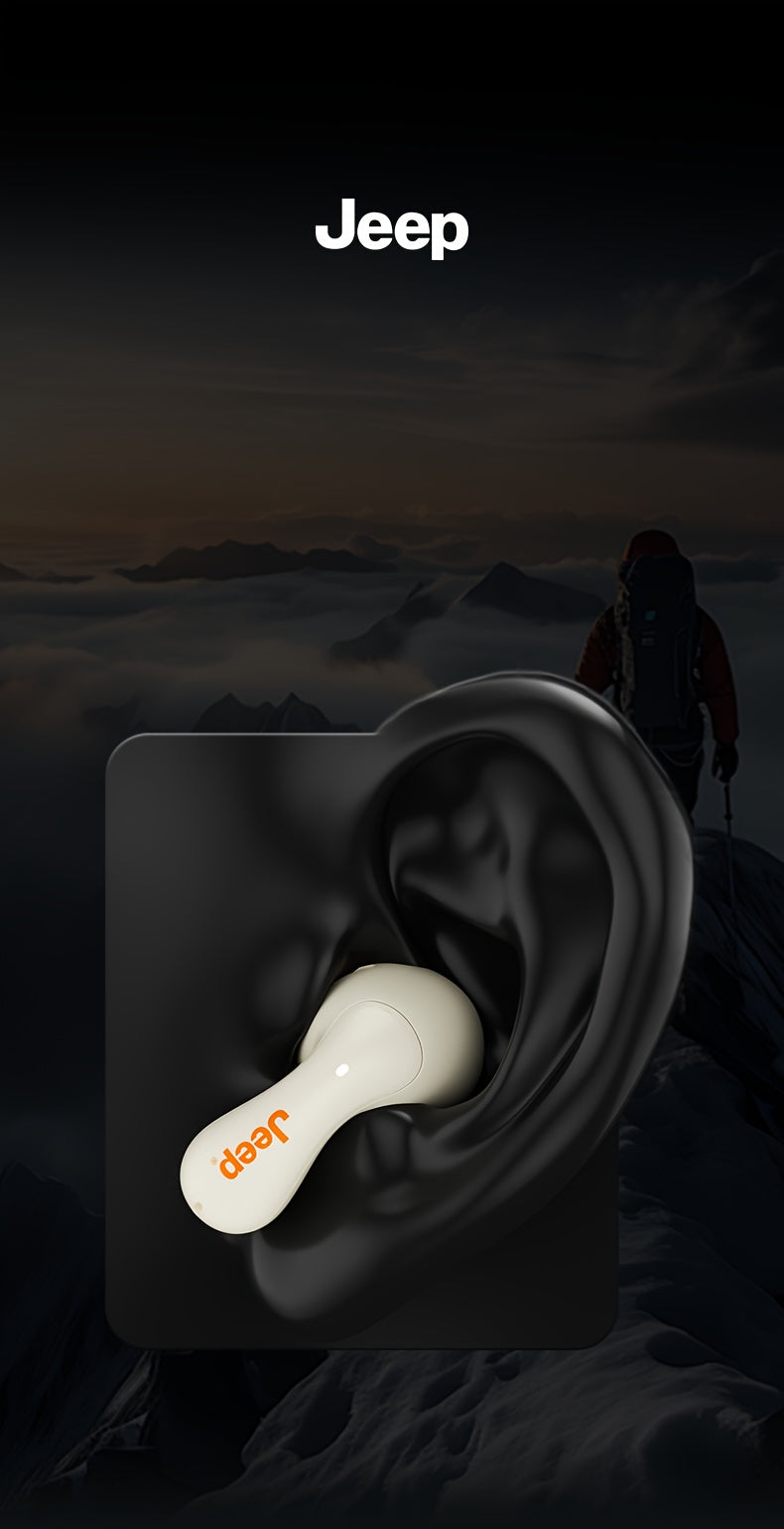 Jeep EW121 TWS | Audífonos Bluetooth con Control Táctil, Sonido HD y Estuche de Carga USB-C – Ideales para Gaming y Música