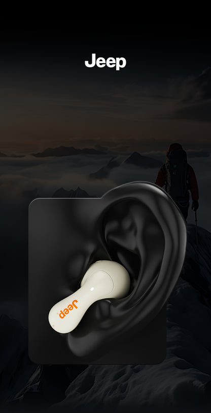 Jeep EW121 TWS | Audífonos Bluetooth con Control Táctil, Sonido HD y Estuche de Carga USB-C – Ideales para Gaming y Música