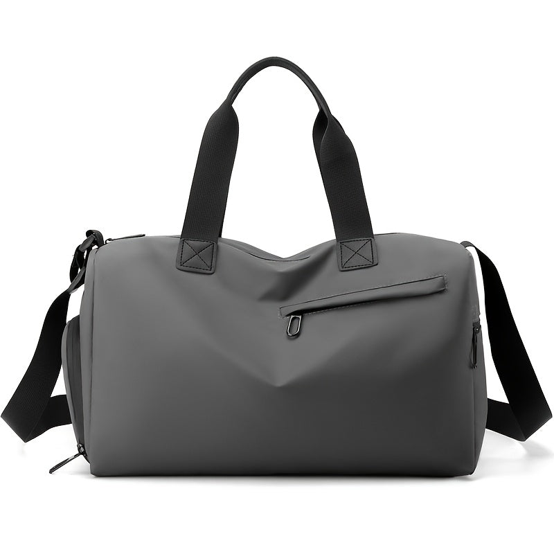 Bolso Deportivo Negro con Compartimento para Zapatos – Resistente y Ergonómico para Entrenamiento y Viajes