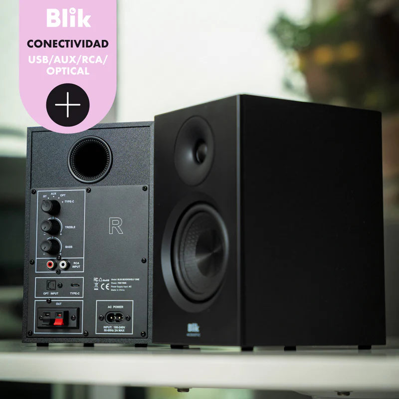 Parlantes HI-FI Blik Bookshelf One