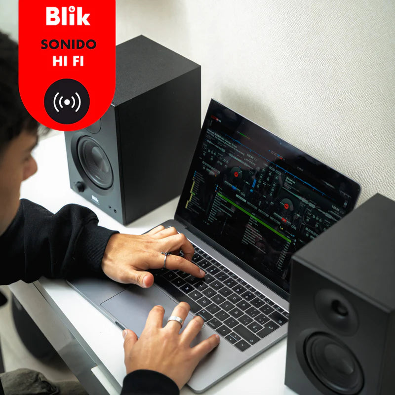 Parlantes HI-FI Blik Bookshelf One