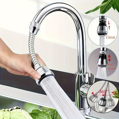Rociador Extensible para Grifo de Cocina – Rotación 360°, Ahorro de Agua y Diseño Antisalpicaduras