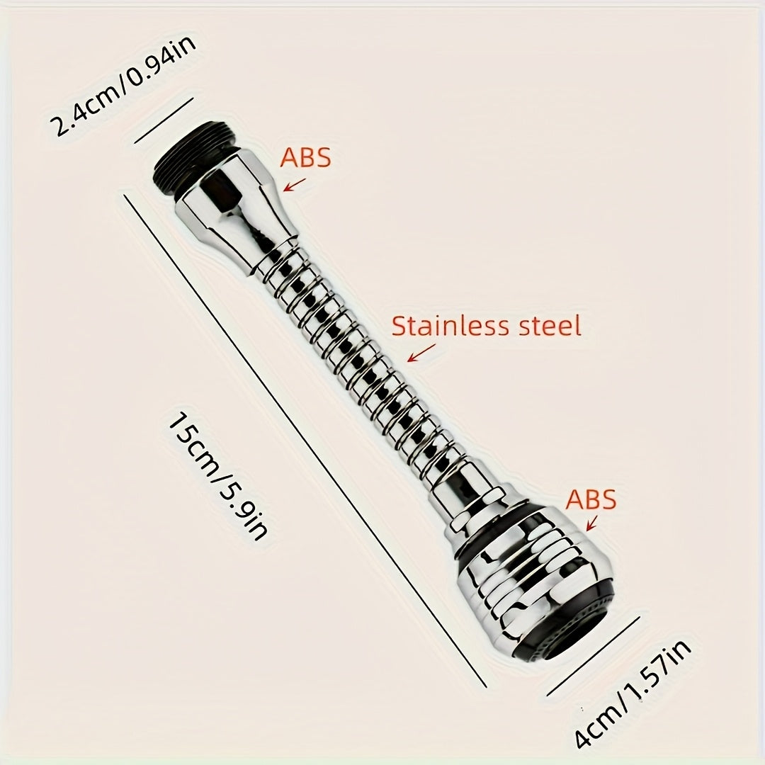 Rociador Extensible para Grifo de Cocina – Rotación 360°, Ahorro de Agua y Diseño Antisalpicaduras