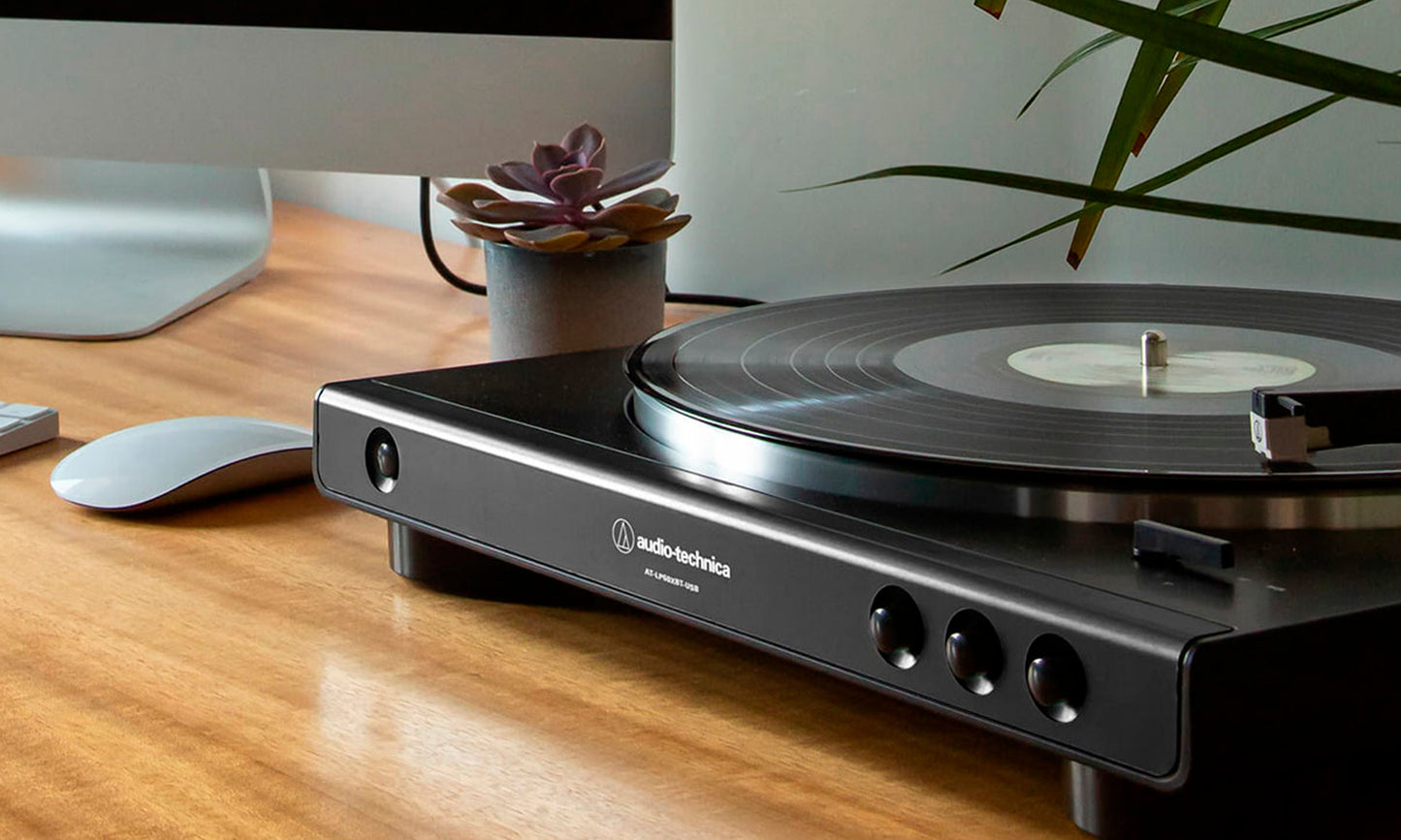 Tornamesa Audio-Technica AT-LP60XBT-BK Bluetooth Automática