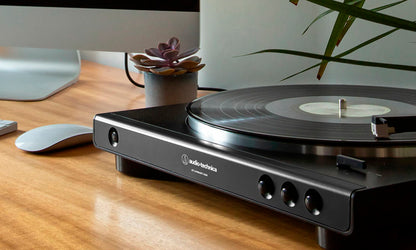 Tornamesa Audio-Technica AT-LP60XBT-BK Bluetooth Automática