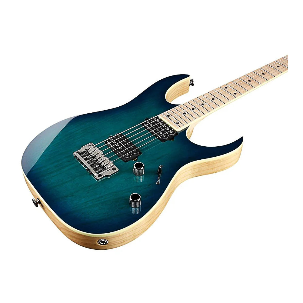 Guitarra Eléctrica Ibanez RG652AHMFX-NGB – Series Prestige, Ash Top, Burst Green