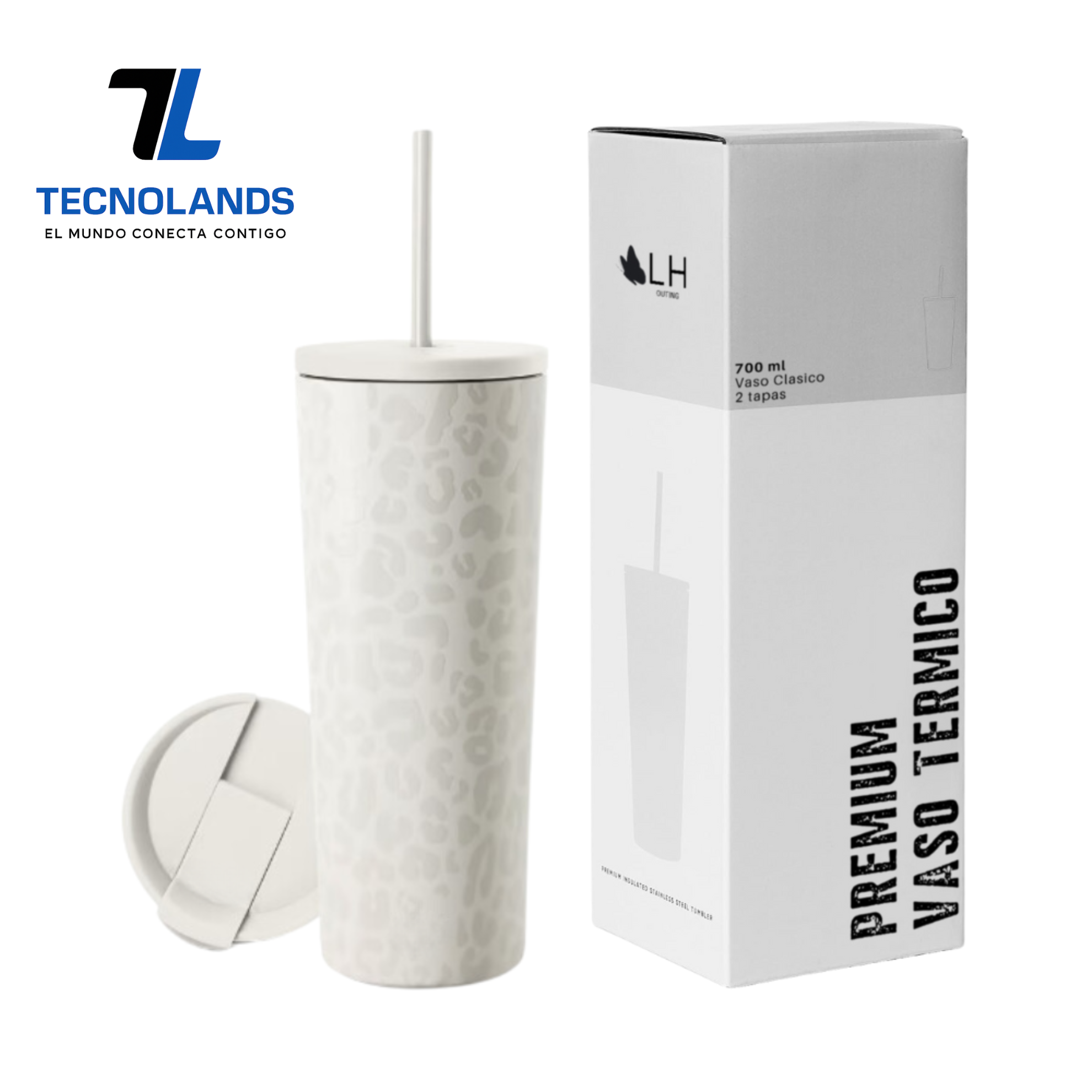 Vaso Térmico Premium 700ml Acero Inoxidable | Frío 24H y Calor 12H
