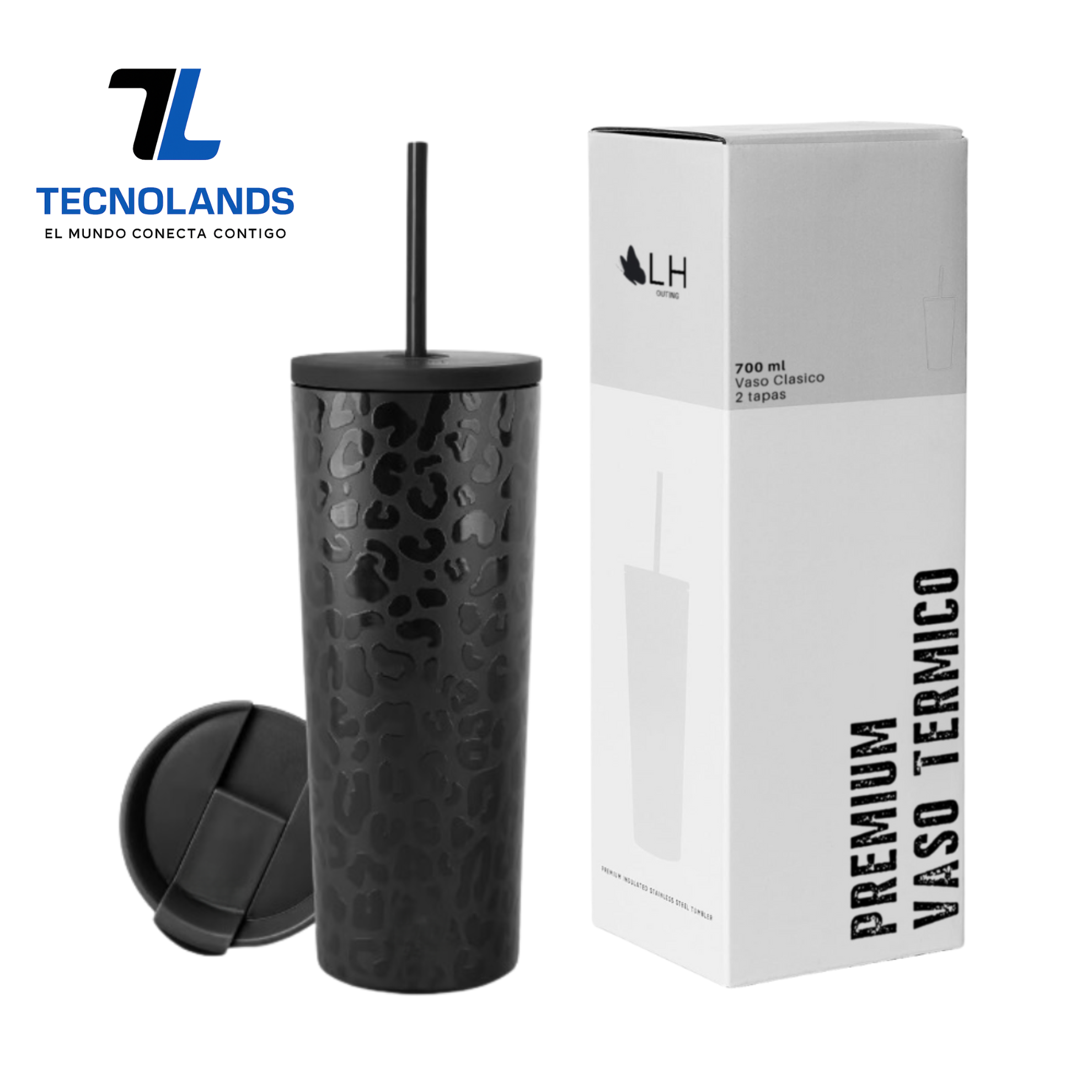 Vaso Térmico Premium 700ml Acero Inoxidable | Frío 24H y Calor 12H