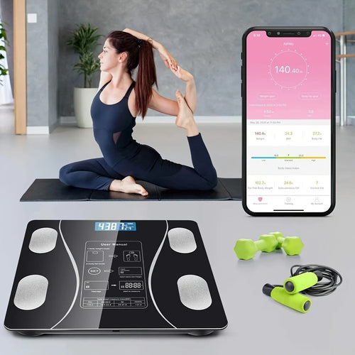 FitTrack Balance™ | Báscula Inteligente Digital Bluetooth con Análisis Corporal Completo