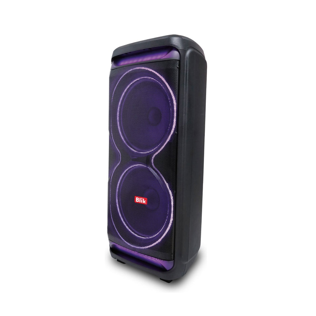 Parlante Bluetooth Karaoke Blik Ultrabass15 40.000W PMPO con Micrófono