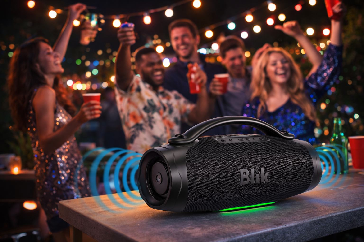 Parlante Bluetooth Blik Powerbass 120 – 120W RMS