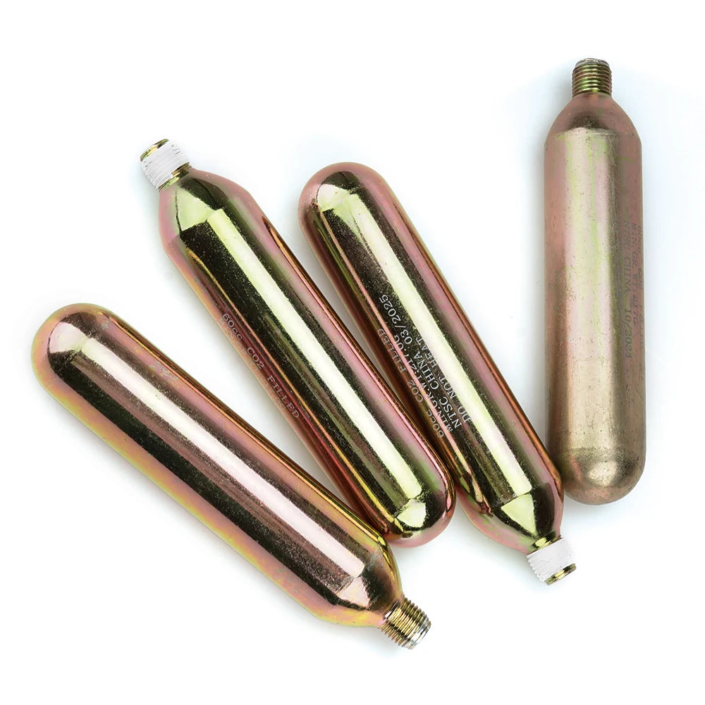 Cartucho de CO₂ 60cc para Chaleco Airbag HEROBIKER