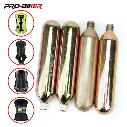 Cartucho de CO₂ 60cc para Chaleco Airbag HEROBIKER
