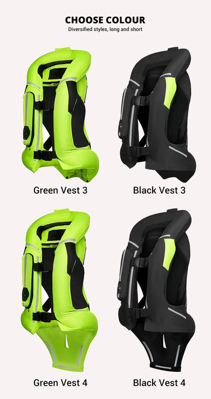 Chaleco Protector con Airbag para Moto – Estilo, Seguridad y Confianza al Conducir