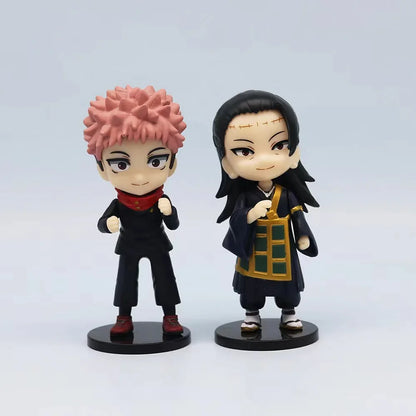 Figura Anime Jujutsu Kaisen – Satoru Gojo, Itadori Yuji, Megumi & Nobara  Modelo de Acción en PVC | Coleccionable | Regalo Ideal para Fans