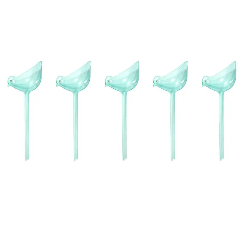 Bombilla Automática de Riego para Plantas – Diseño Fantasía en Forma de Pájaro