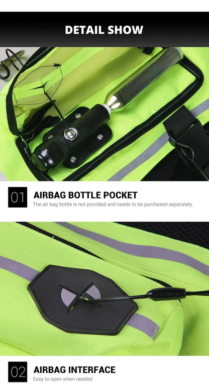 Chaleco Protector con Airbag para Moto – Estilo, Seguridad y Confianza al Conducir