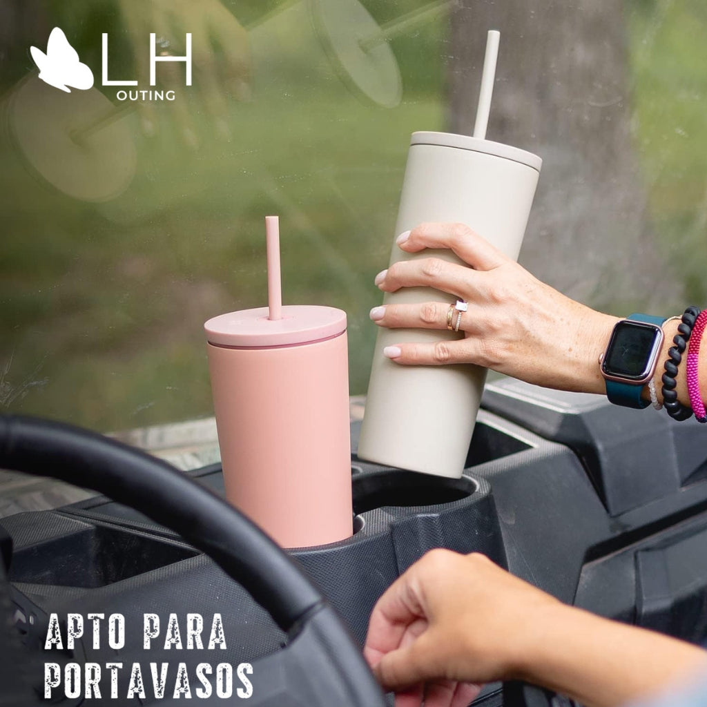 Vaso Térmico Premium 700ml Acero Inoxidable | Mantiene Frío 24H y Calor 12H