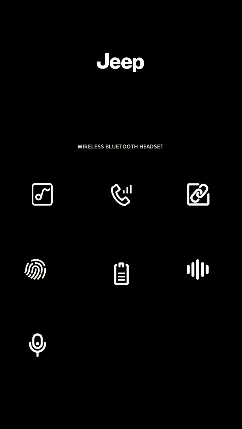 Jeep EW121 TWS | Audífonos Bluetooth con Control Táctil, Sonido HD y Estuche de Carga USB-C – Ideales para Gaming y Música