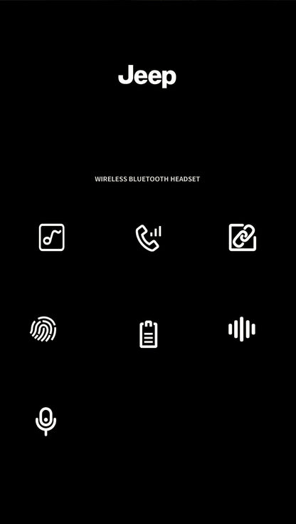 Jeep EW121 TWS | Audífonos Bluetooth con Control Táctil, Sonido HD y Estuche de Carga USB-C – Ideales para Gaming y Música