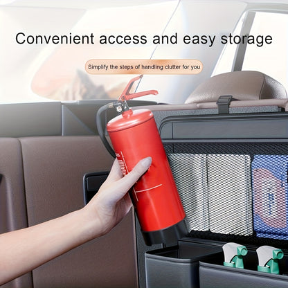 Organizador Grande para Maletero de Auto – F Series, Multifuncional, en Cuero PU