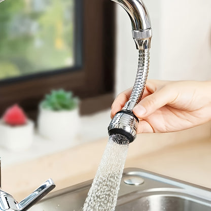 Rociador Extensible para Grifo de Cocina – Rotación 360°, Ahorro de Agua y Diseño Antisalpicaduras