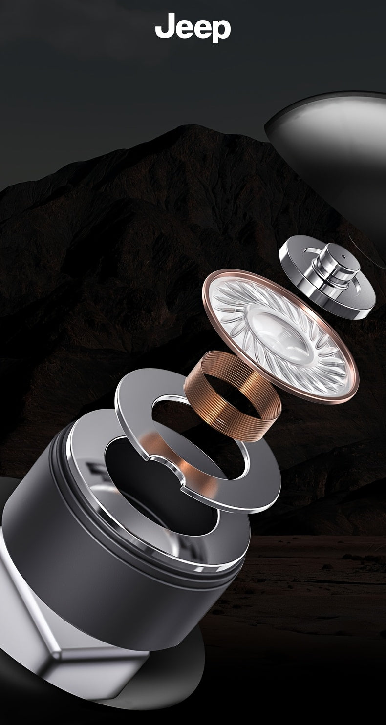 Jeep EW121 TWS | Audífonos Bluetooth con Control Táctil, Sonido HD y Estuche de Carga USB-C – Ideales para Gaming y Música