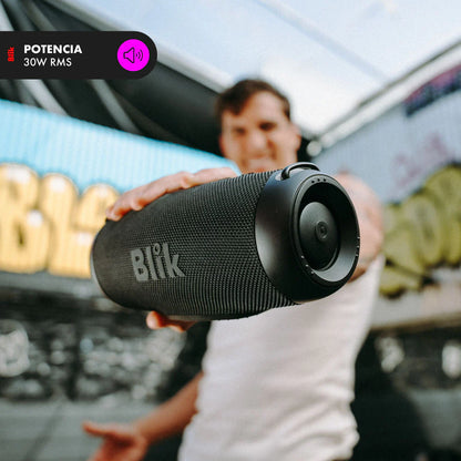 Parlante Bluetooth Portátil Blik Powerbass30 – 30W RMS | 34 Hrs