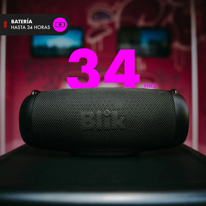 Parlante Bluetooth Portátil Blik Powerbass30 – 30W RMS | 34 Hrs